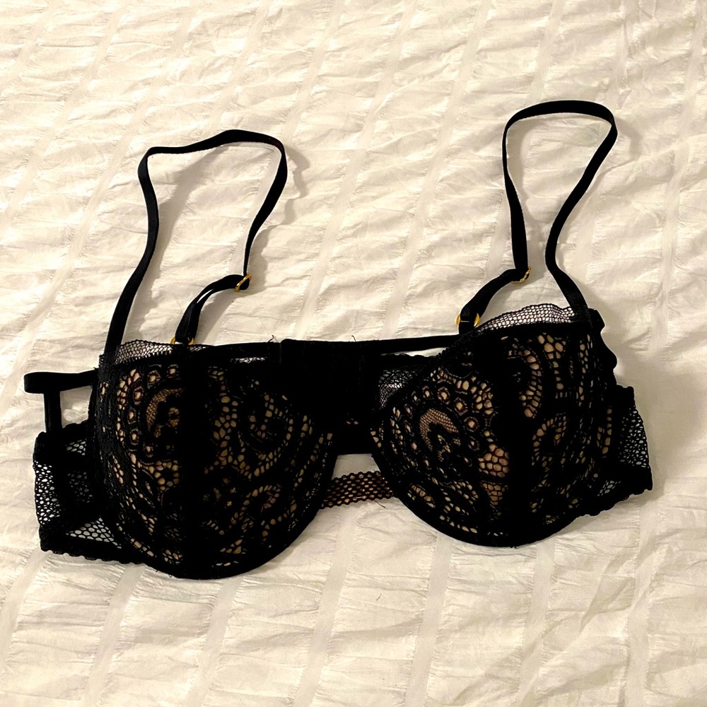 Victoria’s Secret Luxe sheer Demi bra